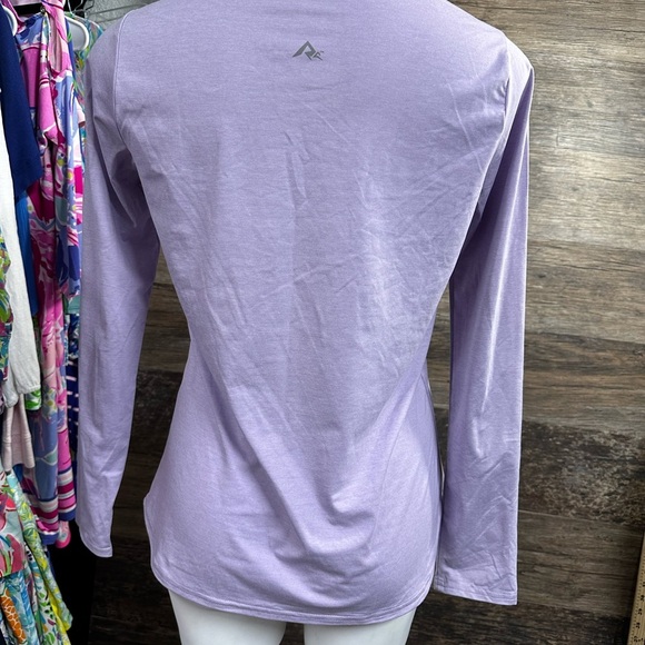 Ridgecut Toughwear Purple Fitted Long Sleeve Tee - Picture 4 of 7